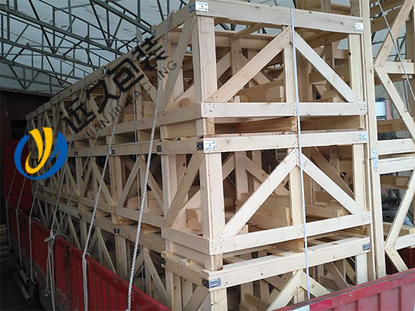 松江花格木箱适用于通用型机械设备的包装箱